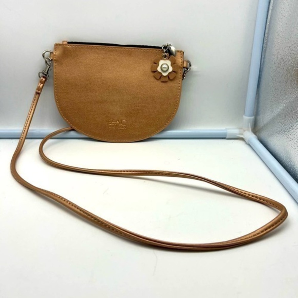 ZAC ZAC POSEN for Bloomingdale’s small beige pink shoulder or crossbody